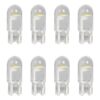 8 Pezzi Lampada Led T10 W5W 1 COB 12V 0.6W 60lm Bianco Freddo 6500K 23mm
