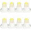 8 Pezzi Lampada Led T4.2 1 COB 12V 0.6W 40lm Bianco Freddo 6500K 17mm Luci Cruscotti e Strumentazioni