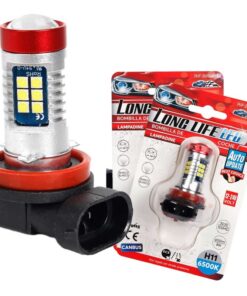 Alternative view of 2 Pezzi Lampada Led H11 12V 24V 15 SMD 3030 400lm 8W Bianco Freddo 6500K per Fendinebbia 60mm
