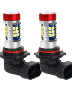 2 PZ Lampada LED HB4 9006 12-24V 400lm 8W Bianco Freddo Per Fendinebbia Auto