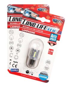 2 Pezzi Lampada LED BAU15S PY21W 21 SMD 3030 12V 24V Canbus Bianco Freddo 3.5W