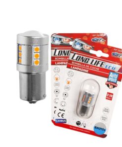 Alternative view of 2 Pezzi Lampada LED BAU15S PY21W 21 SMD 3030 12V 24V 300lm 3.5W Giallo Ambra