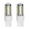 2 Pezzi Lampade LED T20 7440 W21W 33 SMD 5730 12V 24V 280lm 3W Bianco Freddo Auto Camion 61mm