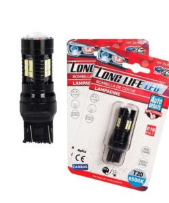 Alternative view of 2 Pezzi LED T20 7443 W21/5W Canbus Lampada Auto Camion 12V 24V 21 SMD 3030 5W/1.5W 300lm Doppio Filamento Bianco 65mm