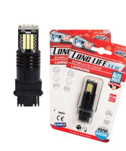 Alternative view of 2 Pezzi LED 3157 T25 P27/W 54mm Lampade Auto Camion 12V 24V Canbus 48 SMD 2016 300lm 3.5W Mono Filamento Bianco 6500K
