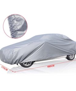 Telo Copriauto da Esterno Per Berline Misura L 480X175X120cm Impermeabile Antigraffio Resistente