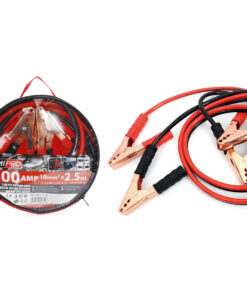 Kit Cavi Per Avviamento Batteria 800 Ampere Per Soccorso Emergenza Auto Moto Sezione Rame 10mmq 2,5 Metri