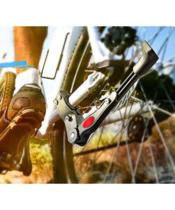 Cavalletto Bici Regolabile Colore Nero Supporto Bicicletta Universale Da 22 a 28 Pollici Per Mountain Bike Bici da Strada