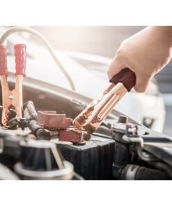 Kit Cavi Per Avviamento Batteria 2000 Ampere Per Soccorso Emergenza Auto Moto Sezione Rame 35mmq 2,5 Metri