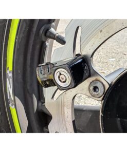 Lucchetto Bloccadisco Antifurto Per Moto Scooter Bici Senza Allarme Con 2 Chiavi