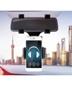 Porta Cellulare da Auto Specchietto Supporto Smartphone da Specchietto Retrovisore Auto