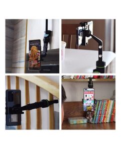 Alternative view of Porta Cellulare Specchietto Retrovisore da Auto Supporto Smartphone Mono Gancio