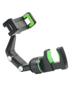 Porta Cellulare Specchietto Retrovisore da Auto Supporto Smartphone Mono Gancio