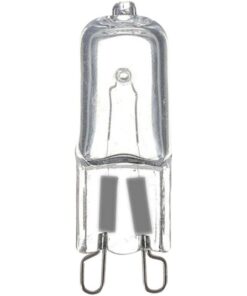 8 PZ Lampade Alogena Dimmerabile G9 33W 460 Lumen Bianco Caldo 2800K