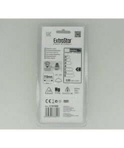 2 PZ Lampade Alogene Dimmerabili R7S 118mm 120W 2215lm Bianco Caldo 2800K