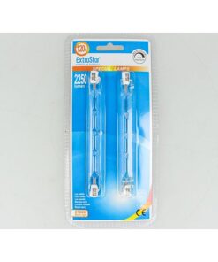 Alternative view of 2 PZ Lampade Alogene Dimmerabili R7S 118mm 160W 2650lm Bianco Caldo 2800K