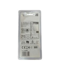 2 PZ Lampade Alogena Dimmerabile, Lampada R7S 118mm 80W 1375 Lumen Bianco Caldo 2800K