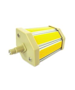 Lampada Led R7S RX7S Lineare Dimmerabile 118mm COB 9W = 90W 220V Bianco Caldo