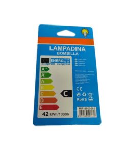 2 PZ Lampade Alogena Dimmerabile G9 42W 630 Lumen Bianco Caldo 2800K