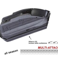 Kit 12 Attacchi Connettori Adattatori Raccordi Per Spazzole Tergicristallo S985 Flat e T191 Ibrida Flat e T191 Ibrida