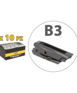 Kit 10 Attacchi B3 Per Spazzole Tergicristallo S985 Flat e T191 Ibrida