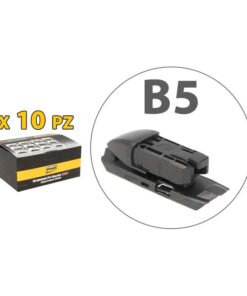 Kit 10 Attacchi B5 Per Spazzole Tergicristallo S985 Flat e T191 Ibrida Alfa Romeo Giulietta VW Golf