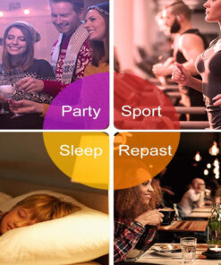 2 Pezzi Lampade LED E27 Wifi Smart A65 15W 1500lm RGB CCT APP Tuya Alexa Google Home