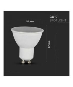 Smart Lampada Faretto Led GU10 4,5W WiFi RGB CCT Dimmerabile APP Compatible Amazon Alexa Google Home SKU-2757