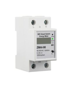Contatore Wifi 60A Contatore di Energia Digitale Monofase su Guida DIN APP Tuya Smart Life