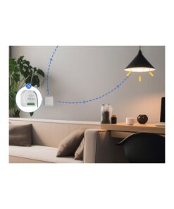 Trasmettitore RF Con Funzione di Dimmer Per Pulsante NO Compatibile Con Tutte Serie Civile