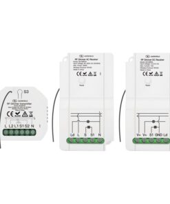 Trasmettitore RF Con Funzione di Dimmer Per Pulsante NO Compatibile Con Tutte Serie Civile