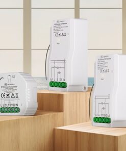 Trasmettitore RF Con Funzione di Dimmer Per Pulsante NO Compatibile Con Tutte Serie Civile