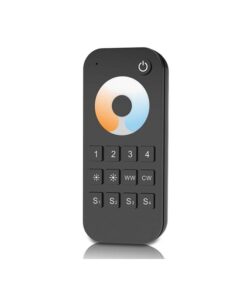 Telecomando RF 2.4GHz Radiocomando CCT Bianco Dinamico Con Disco Touch Per 4 Zone Magnetico Compatibile Con Alimentatore Skydance