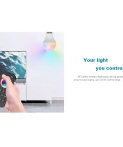 Telecomando RF 2.4GHz Radiocomando RGB Con Disco Touch Per 4 Zone Magnetico Compatibile Con Alimentatore Skydance