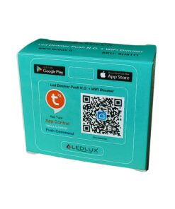 Led Dimmer Con Pulsante Memoria 12V 24V 6A WiFi Smart Per Striscia Led Compatibile Con Alexa Google Home