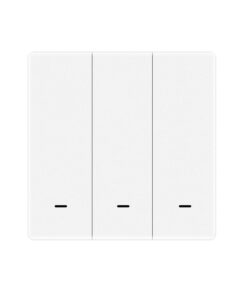 Interruttore Bluetooth BLE Mesh 3 Tasti Con 9 Scene Switch App Tuya Alimentazione Con Pile