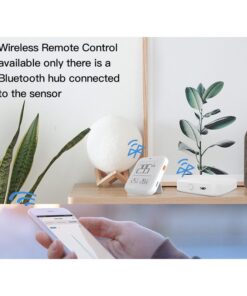 Bluetooth BLE Mesh Sensore Di Temperatura Umidita e Luce 3 In 1 APP Tuya Piccolo Quadrato