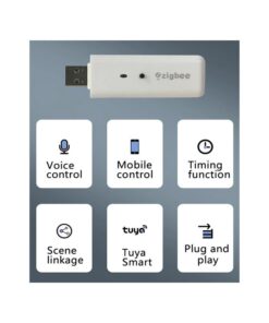 Gateway ZigBee USB Wireless Senza Cavo ZigBee 3.0 Hub Bridge APP Tuya Smart Life