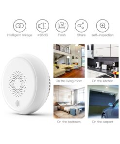 Alternative view of ZigBee Sensore Fumo Rilevatore di Fumo Allarme Antincendio con Sensore Fotoelettrico Indipendente