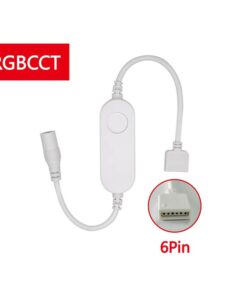 Mini ZigBee Controller 12V 24V 5 Canali Per Striscia Led RGB+CCT APP Tuya HUE Compatibile Con Alexa Google Home