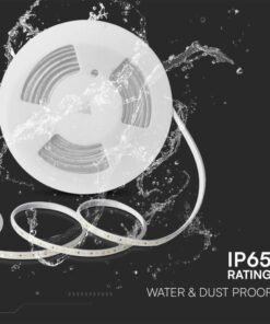 10m Striscia Led 220V Spina Schuko 16A SMD 2835 AC 220V 10.5W/M Rosso IP65