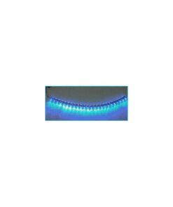 Striscia Strip Led 24cm 24 LED F5 Flessibile Blue Blu 12V