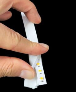 24V Bobina Striscia LED Neon Flex Giallo Yellow 10 Metri IP65 10W/M Tagliabile