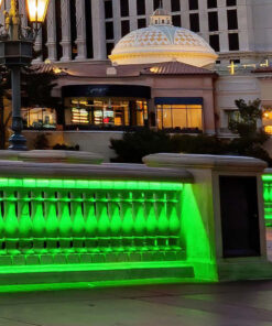 Strip LED COB-320 10W/m 5m 24V Colore Verde IP67 10mm SKU-23143