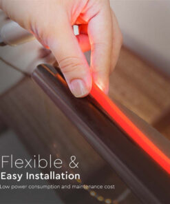 Strip LED COB-320 10W/m 5m 24V Colore Rosso IP67 10mm SKU-23141