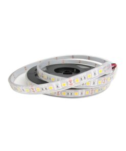 Striscia Strip Bobina Striscia Led Impermeabile IP68 Bianco Caldo 3000K Con 300 Smd 5050 5 Metri