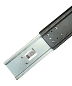 Lampada LED Lineare a Sospensione Allungabile Nero CCT 40W 4400 lm 1200x50x60 mm