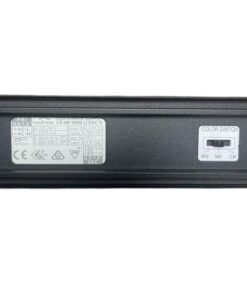 Lampada LED Lineare a Sospensione Allungabile Nero CCT 40W 4400 lm 1200x50x60 mm
