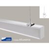 Lampada Led Lineare A Sospensione 40W UGR 19 Colore Silver Alluminio Neutro 4000K Dimmerabile 0-10V Allungabile Linkable Fino a 12 Metri SKU-21384