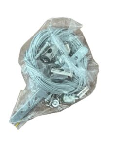 Lampada Led Lineare A Sospensione, Plafoniera Modulo Led Da Soffitto, CCT 40W 4900LM 120cm, Illuminazione a 5 Lati, Modulabile 1200X70X46mm